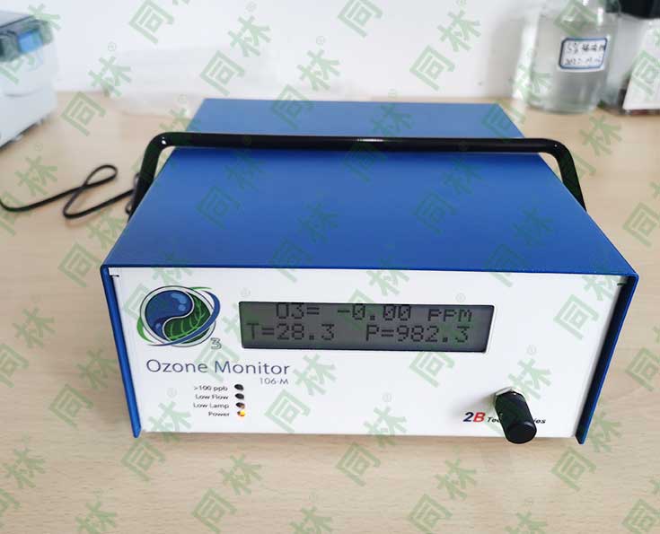 美國(guó)2B 106-M臭氧檢測(cè)儀開(kāi)機(jī)后顯示亂碼