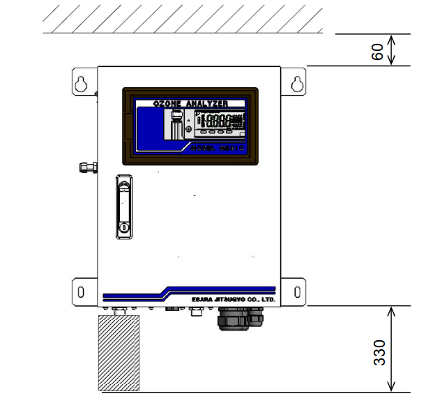 ME820S臭氧檢測儀安裝條件及方法